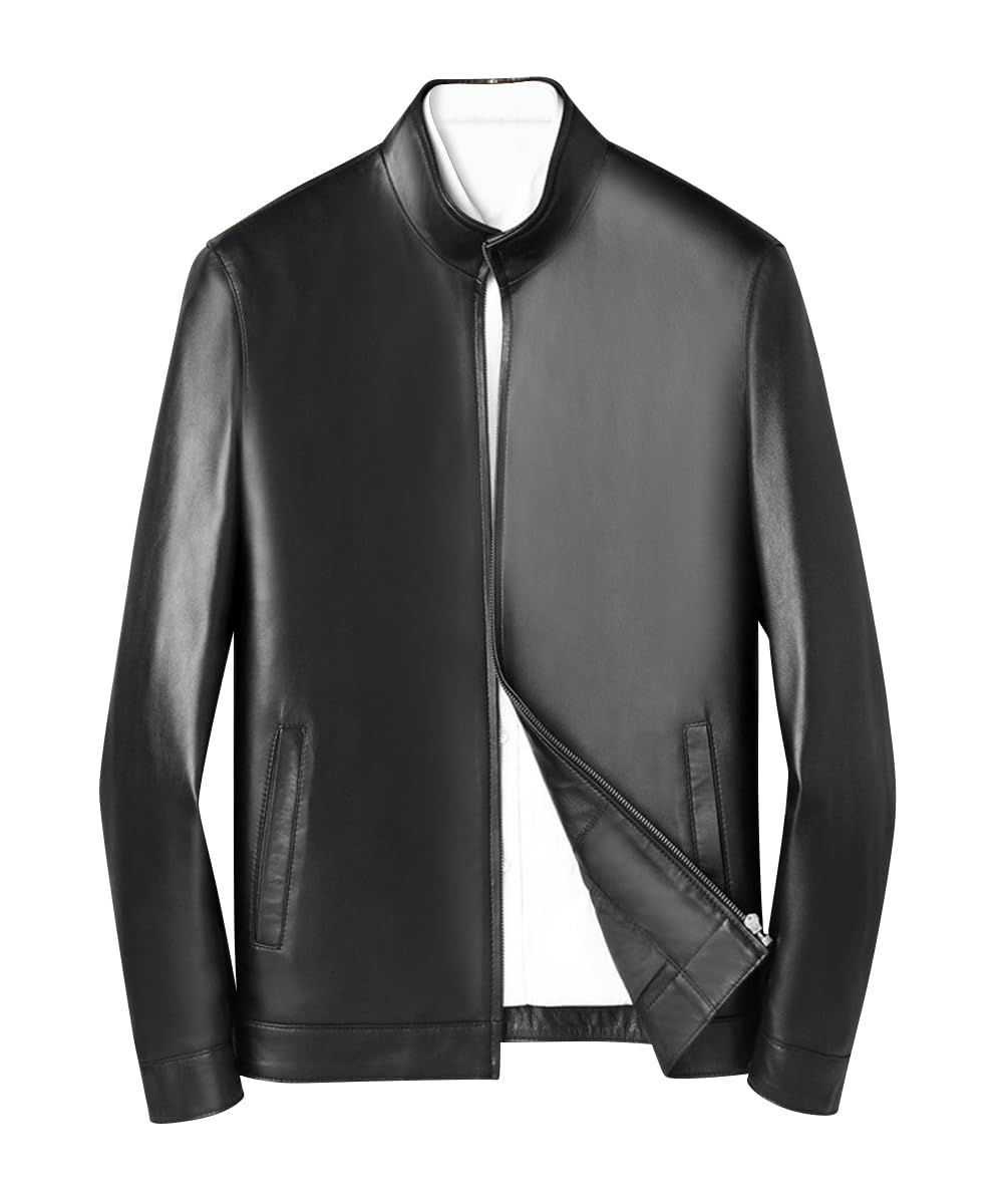 JINLUN ライダースジャケット 未使用 Amazon | [JINLUN] シングルライダースジャケット メンズ 本革 革